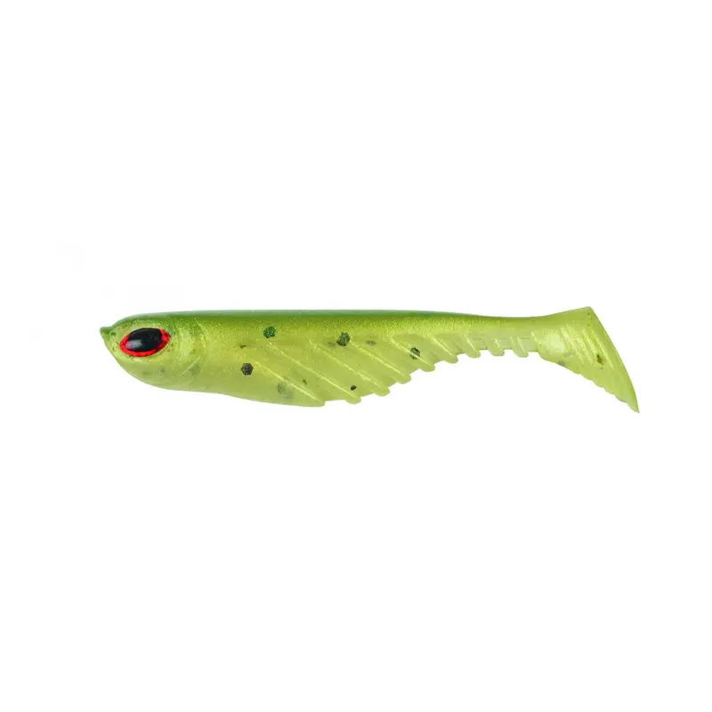 Powerbait Ripple Shad Swim Bait – 3.5" Green Back Pearl Finish (7-Pack) 1
