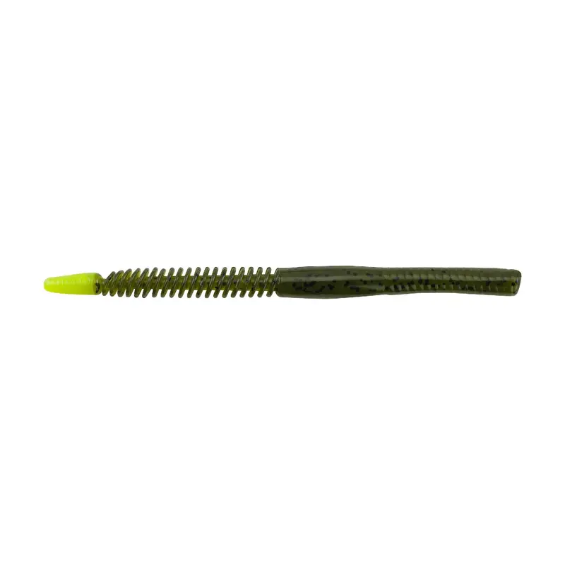 Powerbait Shaky Snake 5-Inch Soft Plastic Bait In Watermelon-Chartreuse (Pack Of 8) 1