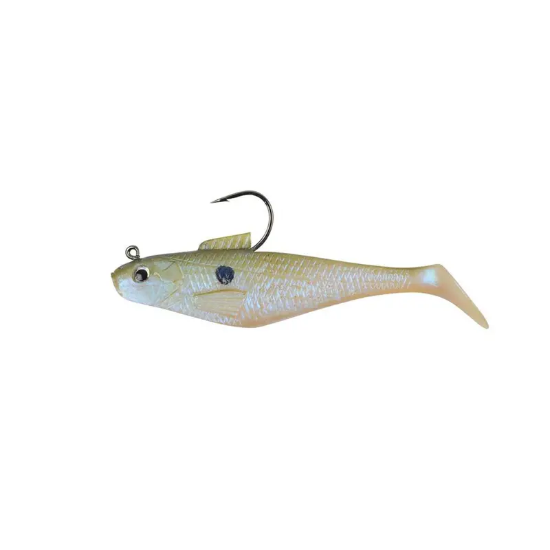 Powerbait Swim Shad 4" Soft Bait – Natural Shad Color (3-Pack) 1