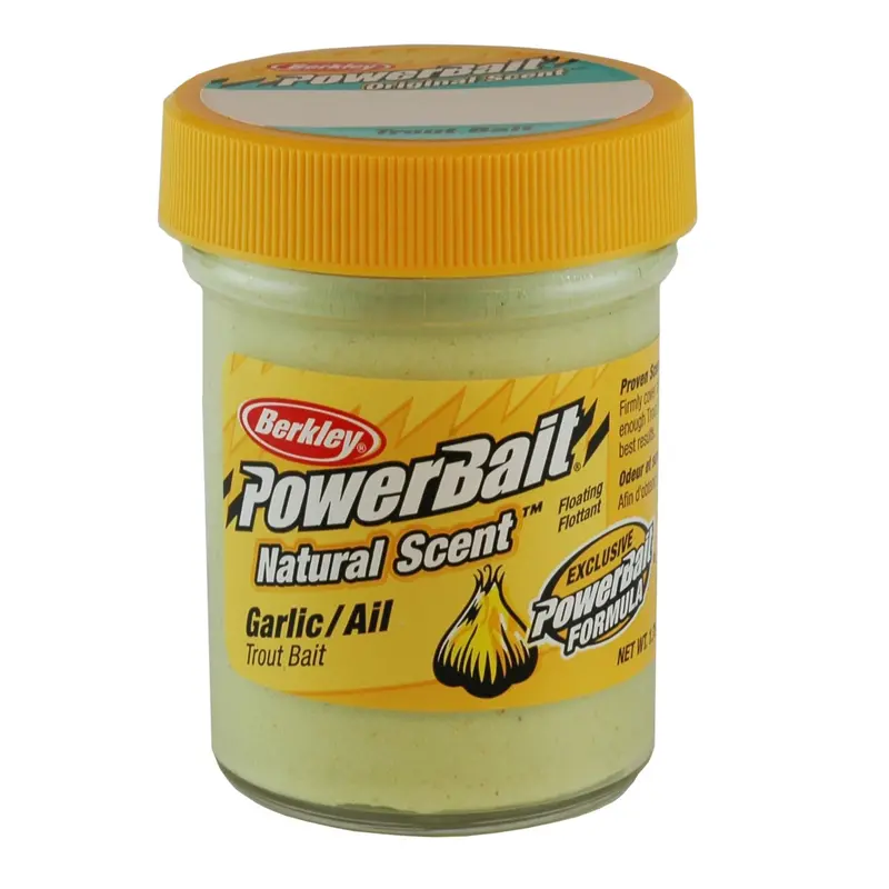Powerbait Trout Dough Bait – Garlic Scented And Flavored 1