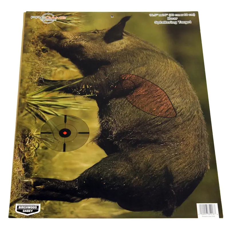 Pregame Boar Target Sheets – 16.5" X 24" Heavy-Duty Paper Targets (3-Pack) 1
