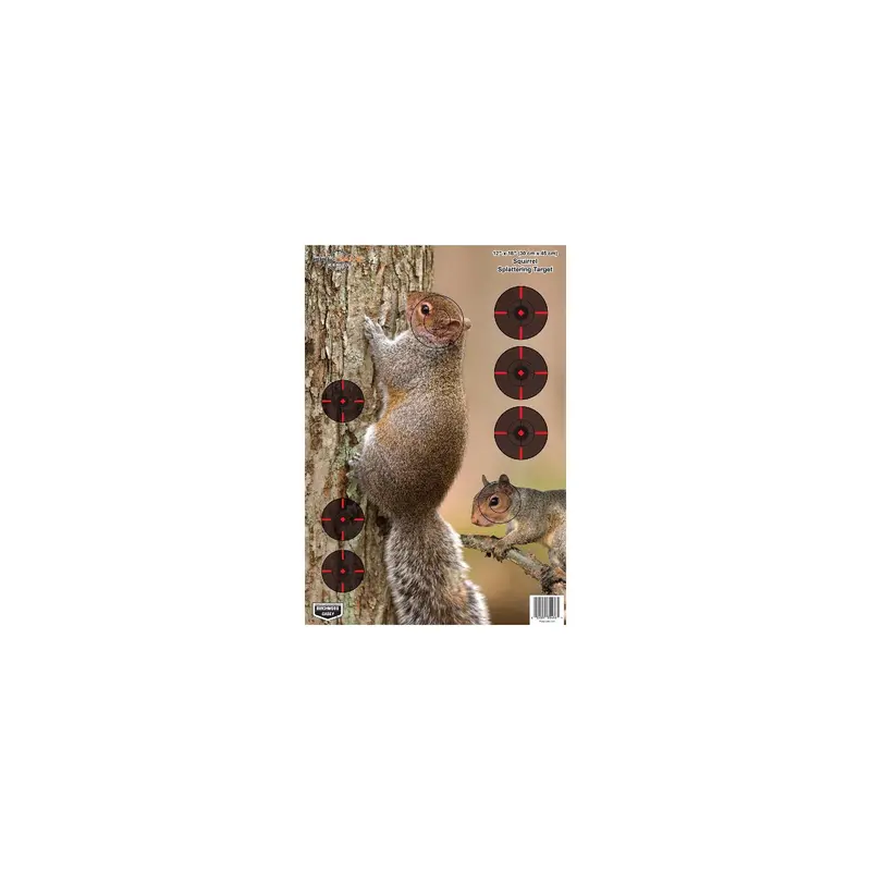 Pregame Squirrel-Shaped Shooting Targets – 12" X 18" (Pack Of 8) 1