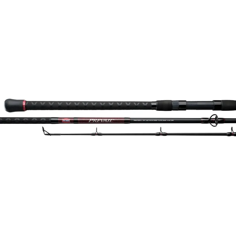 Prevail Long-Distance Surf Rod – 12-Foot Two-Piece Design, 20–40-Lb Line Rating, Heavy Power & Fast Action 1