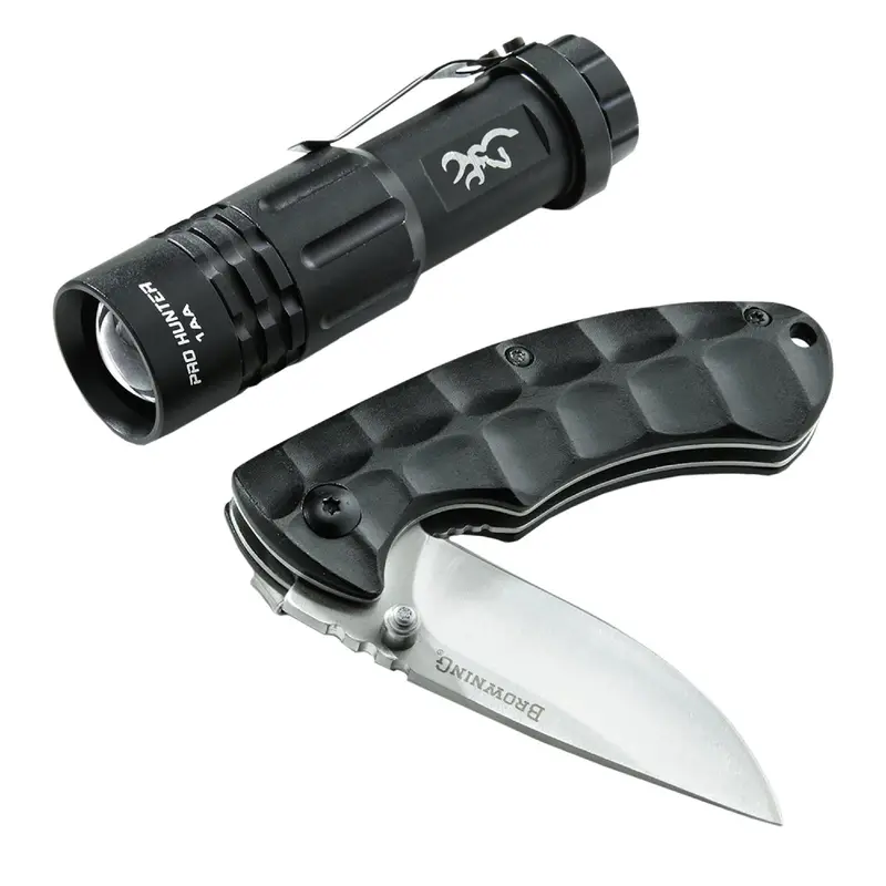 Pro Hunter Combo Light – Tactical Dual-Mode Flashlight (Black) 1