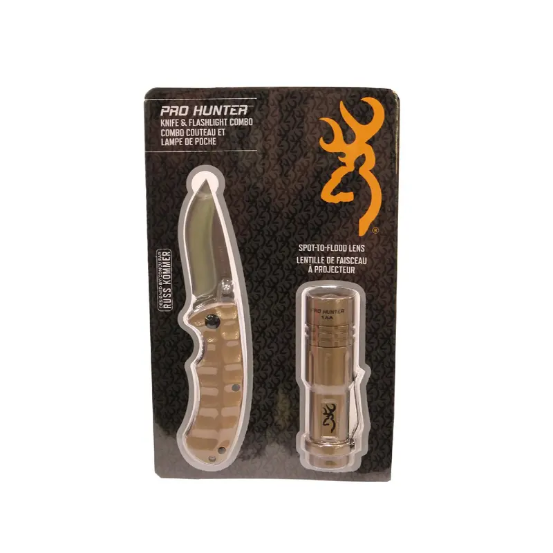 Pro Hunter Combo Light – Tactical Dual-Mode Flashlight (Tan) 1