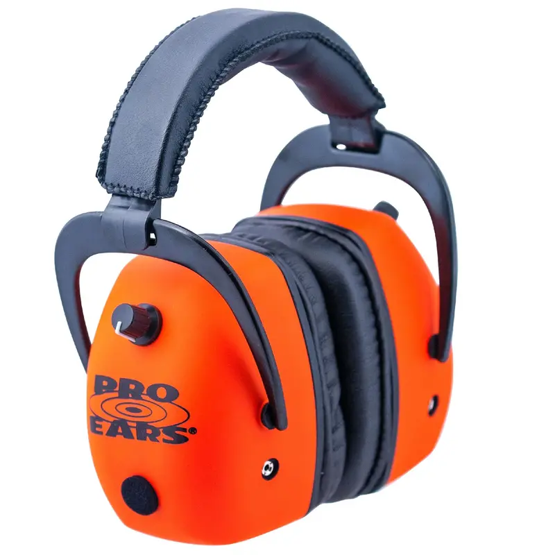 Pro Mag Gold Ear Protection – 30Db Noise Reduction, Orange Finish 1