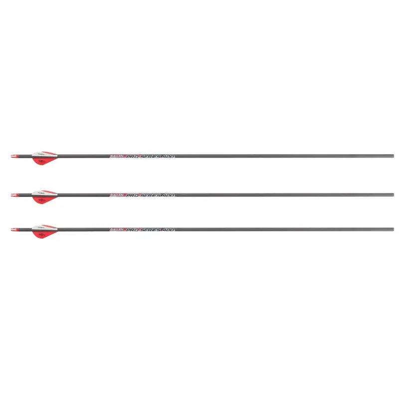 Pro Series 400 Carbon Arrows — 29 Inch, 50–65 Lb Draw Weight (3-Pack) 1