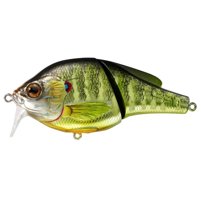 Pumpkinseed Wakebait – Metallic-Gloss Finish, 3", #4 Hook, Surface To 1 Ft Depth 1