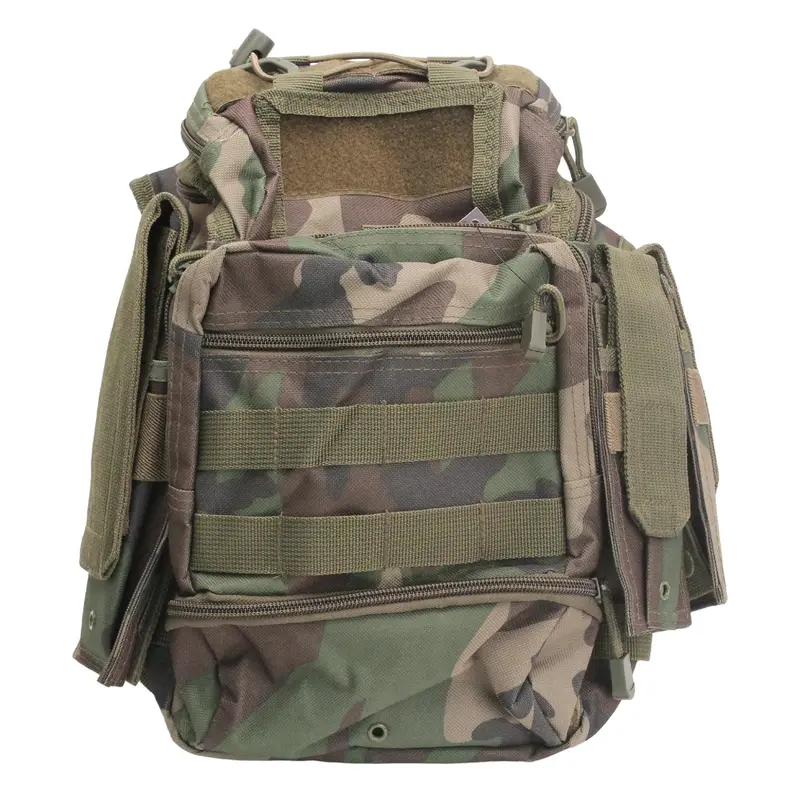 Pvc First Responder Patch – Woodland Camo Design 1