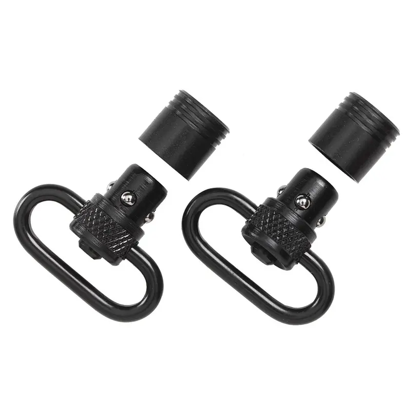 Qd Push-Button Swivel – Blued Steel, 1", Model 100 1