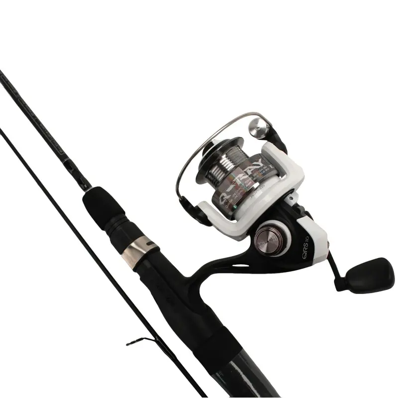Qray 5-Foot 2-Piece Spinning Combo Rod Reel – 5.2:1 Gear Ratio, 5+1 Ball Bearings, Ambidextrous Design 1