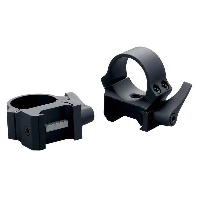 Qrw Matte Black 30Mm Medium Scope Mounting Rings 1