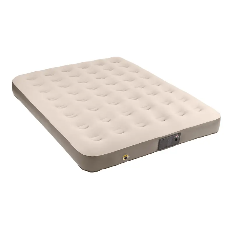 Queen-Sized Extra-High Airbed – Built-In 4D Pump For Fast Inflation 1
