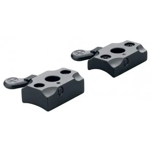 Quick-Release Two-Piece Scope Base – Steyr Sbs & Classic Mann Rifles, Matte Black 1