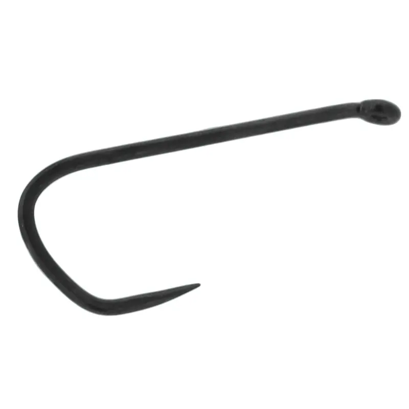 R18-B Fly Fishing Hook – Size 10, Non-Shine Black, Pack Of 20 1