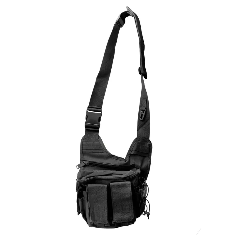 Rapid Deployment Tactical Pack – 12" X 10" X 3", Black 1