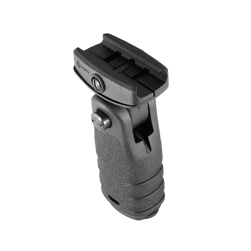 React Folding Vertical Grip – Tactical Black Design 1
