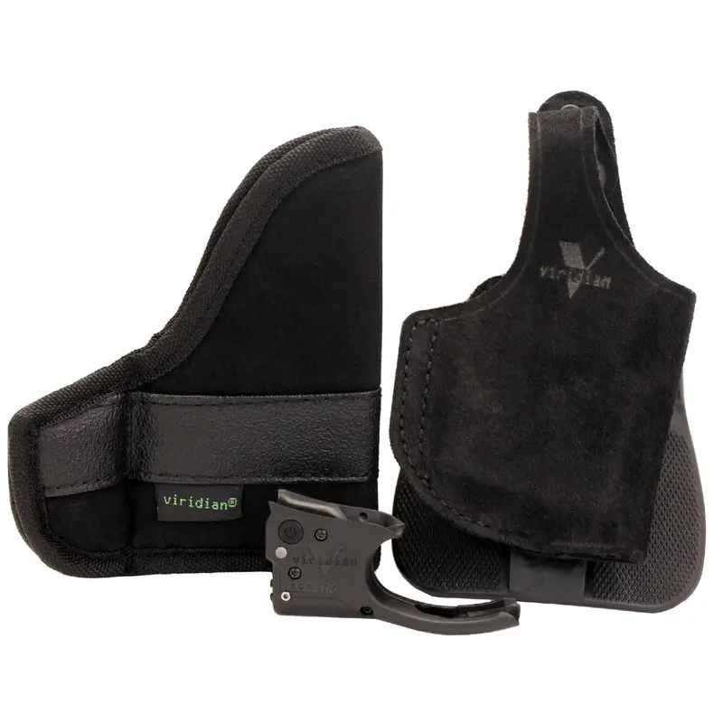 Reactor 5 Green Laser Sight With Galco Paddle Ecr Holster — Compatible With Ruger Lcp 1