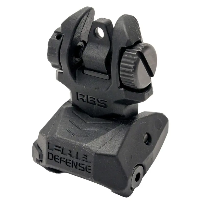 Rear-Mount Polymer Flip-Up Sight For Enhanced Sight Alignment 1