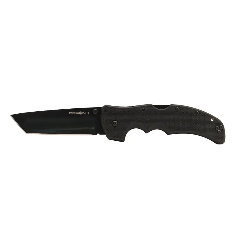 Recon 1 Tactical Folding Knife – Tanto Tip, Cpm-Xhp Blade Steel, G10 Handle 1