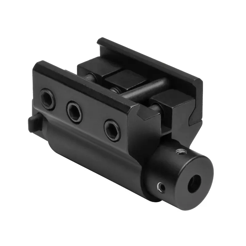 Red Laser Sight With Weaver Mount – Tactical Black Finish 1