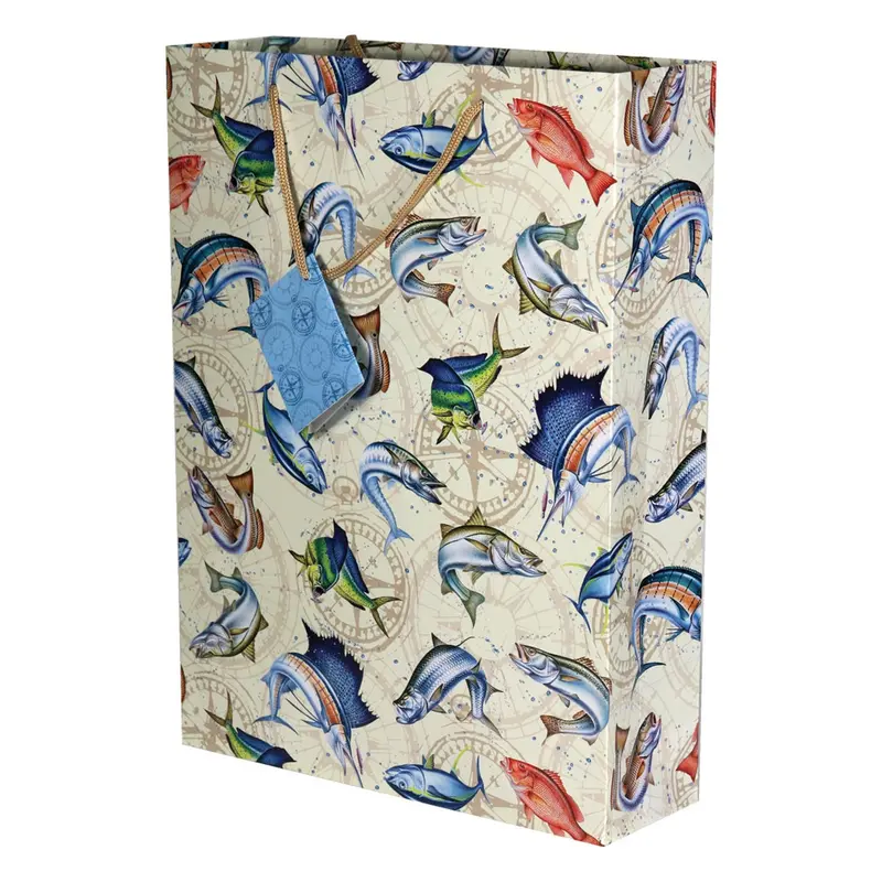Redfish-Themed X-Large Gift Bag 1