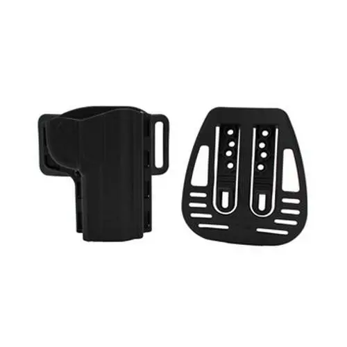 Reflex Open-Top Concealed Carry Holster – Black, Right-Hand, Size 14 1
