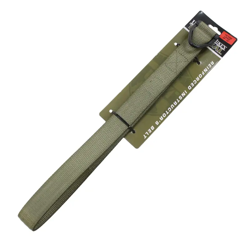 Reinforced Instructor Duty Belt – Large, Tactical Green 1