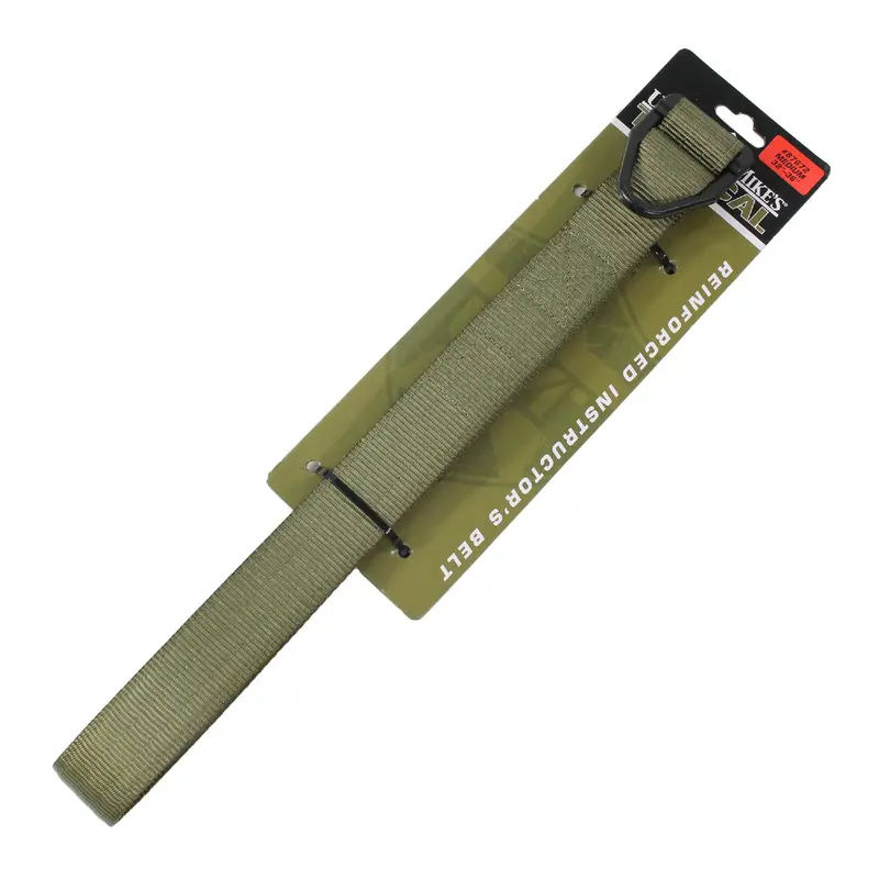 Reinforced Instructor Duty Belt – Medium, Tactical Green 1