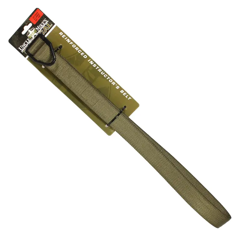 Reinforced Instructor Duty Belt – X-Large, Tactical Green 1
