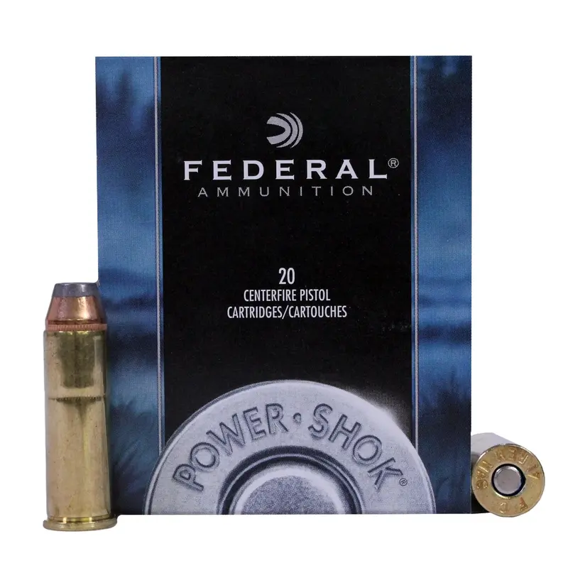 Remington 41 Magnum Power-Shok Ammo – 210-Grain Jhp, 20-Round Box 1