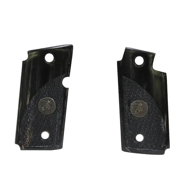 Renegade Wood-Laminate Pistol Grips For Sig Sauer P238 – Charcoal Checkered 1