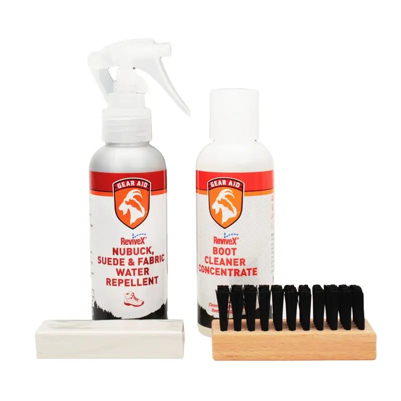 Revivex Suede & Nubuck Boot Care Kit – Complete Waterproofing & Conditioning Set 1