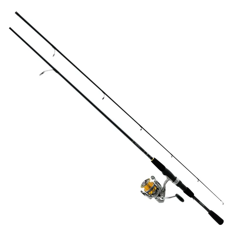 Revros Freshwater Spinning Combo – 4Rb+1Rb Bearings, 6'6" Light-Power Two-Piece Rod 1
