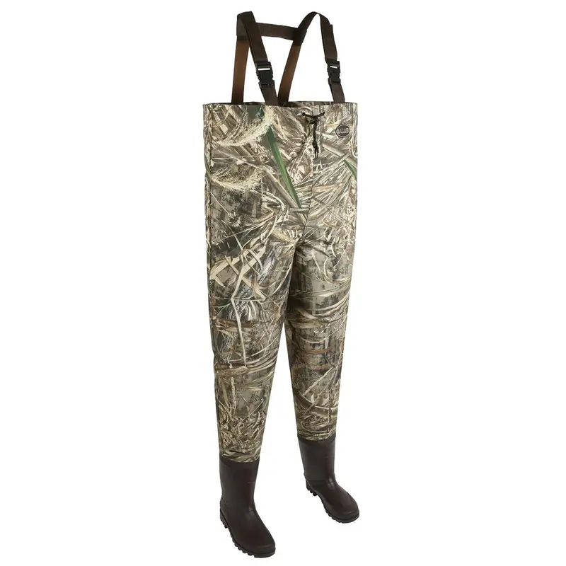 Ridgeway 2-Ply Bootfoot Waders – Realtree Max-5 Camo, Size 9 1