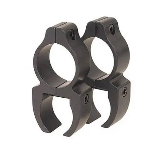 Rifleman .22 Rimfire See-Through Detachable Scope Mount – 3–8 Inch Length, 1.61" Height, Matte Black Finish 1