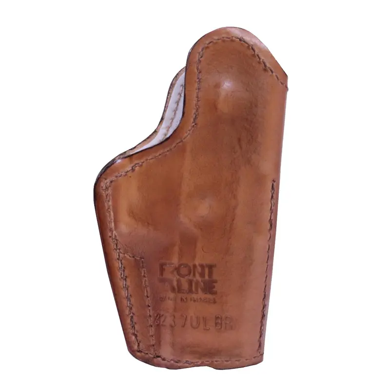 Right-Hand Iwb Leather Holster For Sig Sauer P250 – Brown With Teflon Lining 1