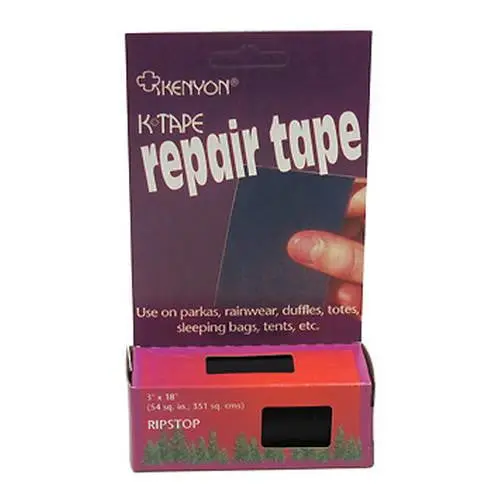 Ripstop Fabric Repair Tape – Black 1