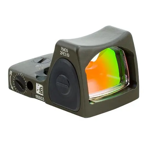Rmr Type 2 Adjustable Led Red Dot Sight – 1.0 Moa, Olive Drab Green Cerakote 1