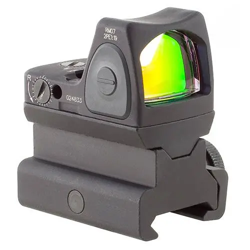 Rmr Type 2 Adjustable Red Dot Sight – 6.5 Moa Reticle With Rm34 Picatinny Mount, Black 1