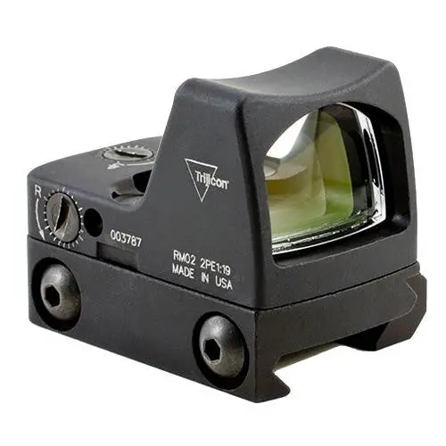 Rmr Type 2 Led Red Dot Sight – 6.5 Moa Reticle With Rm33 Picatinny Mount, Black 1