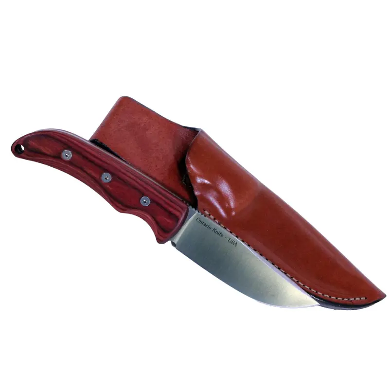 Robeson Heirloom Drop Point Hunting Knife – Full-Tang Fixed Blade 1