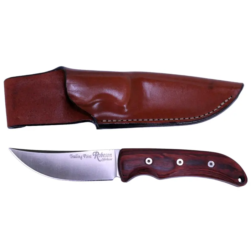 Robeson Heirloom Trailing Point Hunting Knife – Precision-Cut Fixed Blade 1