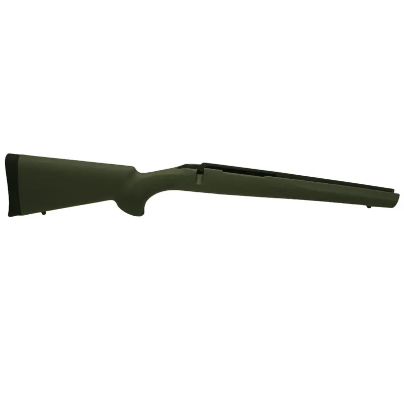 Rubber-Overmolded Stock For Howa 1500 & Weatherby Rifles – Short Action, Heavy Barrel, Olive Drab Green With Pillar Bedding 1