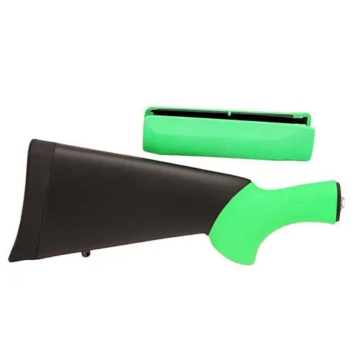 Rubber-Overmolded Stock Kit For Remington 870 – Zombie Green Custom Replacement 1
