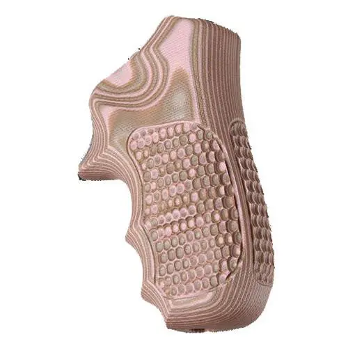 Ruger Lcr Replacement Grip – Enclosed Hammer Design, Pirahna G10 With G-Mascus Pink Lava Accents 1