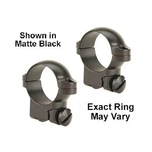 Ruger M77 Low-Profile Matte Scope Ring Mounts 1