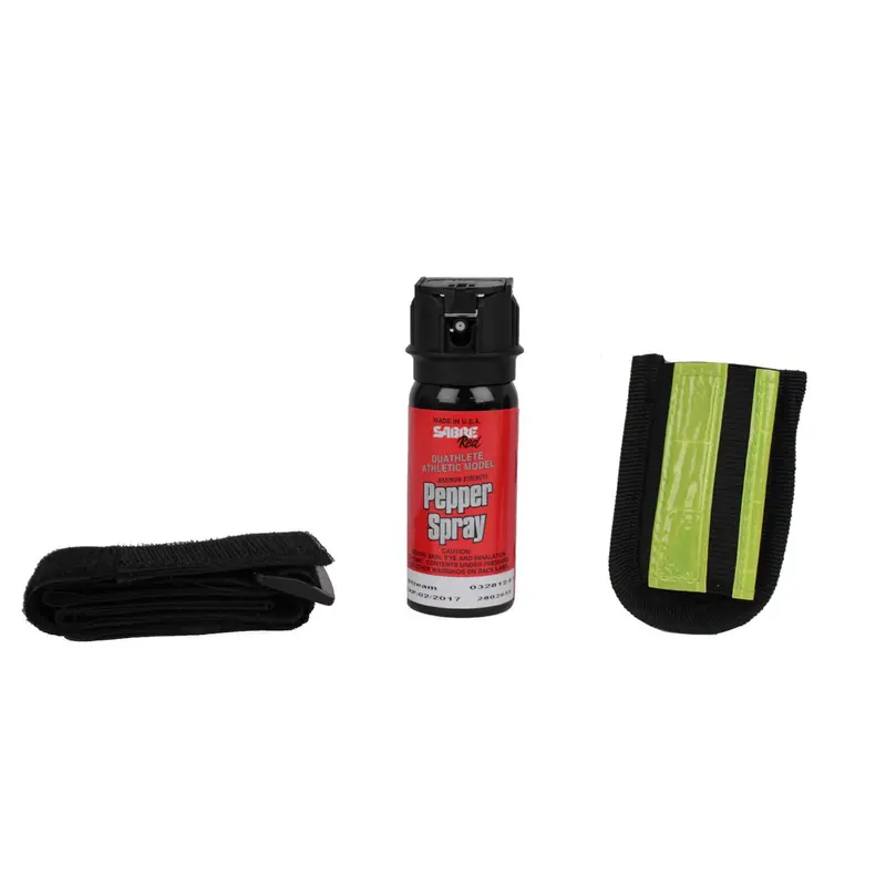 Sabre Red Flip-Top Pepper Spray With Arm Band – 1.8 Oz, Usa-Made 1