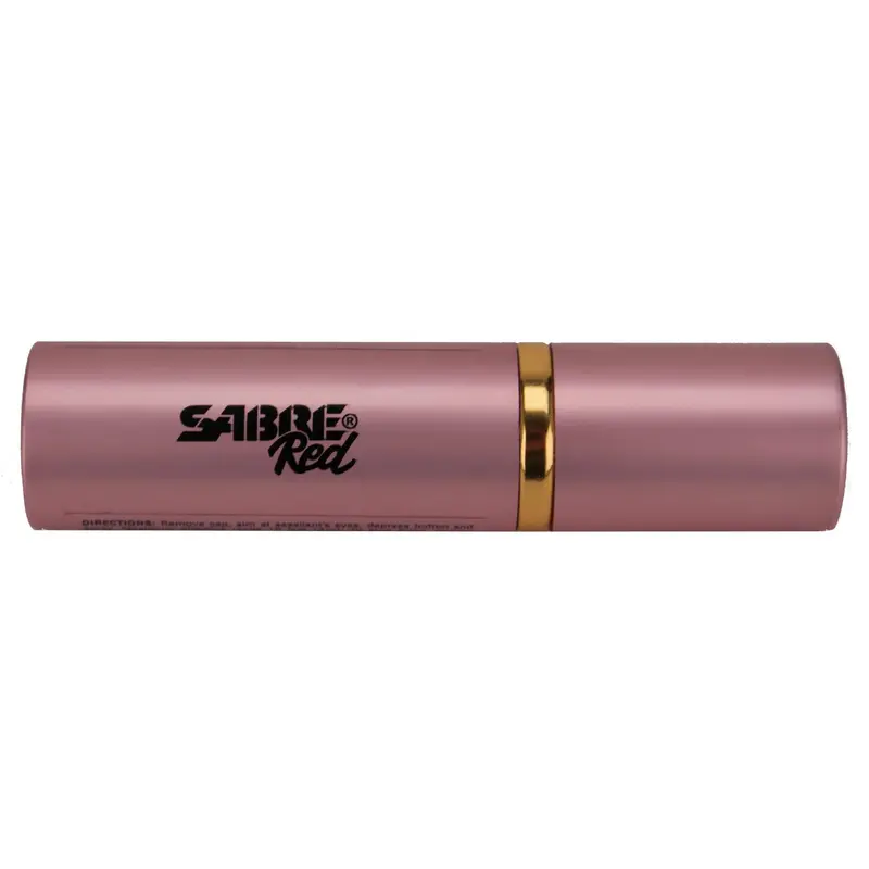 Sabre Red Pepper Spray Lipstick Format – 0.75 Oz, Pink 1