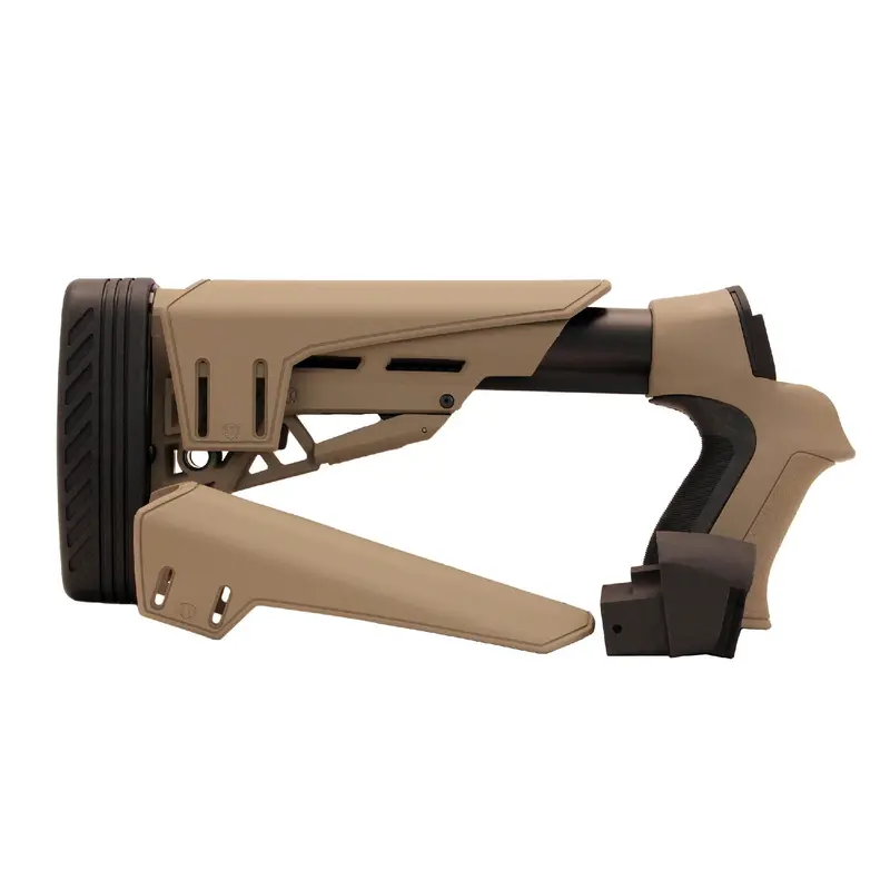 Saiga Tactlite Adjustable Stock With Scorpion Recoil System – Flat Dark Earth Finish 1